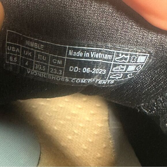 Vionic Nimble Oxford/Lace Up Sneaker - Comfo Cream Mesh Women's Sz 6.5 - Picture 6 of 9